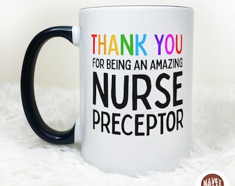 Nursing Preceptor koffiemok, verpleegkundige Preceptor Gift, Preceptor appreciatie geschenken, Nursing Student Gift, bedankje, verpleegkundige Preceptor mok