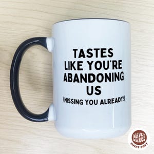 Funny Retirement Gifts For Women, Personalized Retired Mug, Retirement Party Mug, Gift for Retired Women, Retired Teacher, Abandoning Us