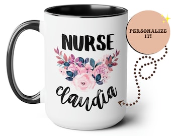 Registered Nurse Mug, Gifts for Nurse, Nurse Coffee Mug, Nurse Mug, Nurse Gifts, Personalized Mug Nurse Appreciation RN Custom Mug Nurse Cup