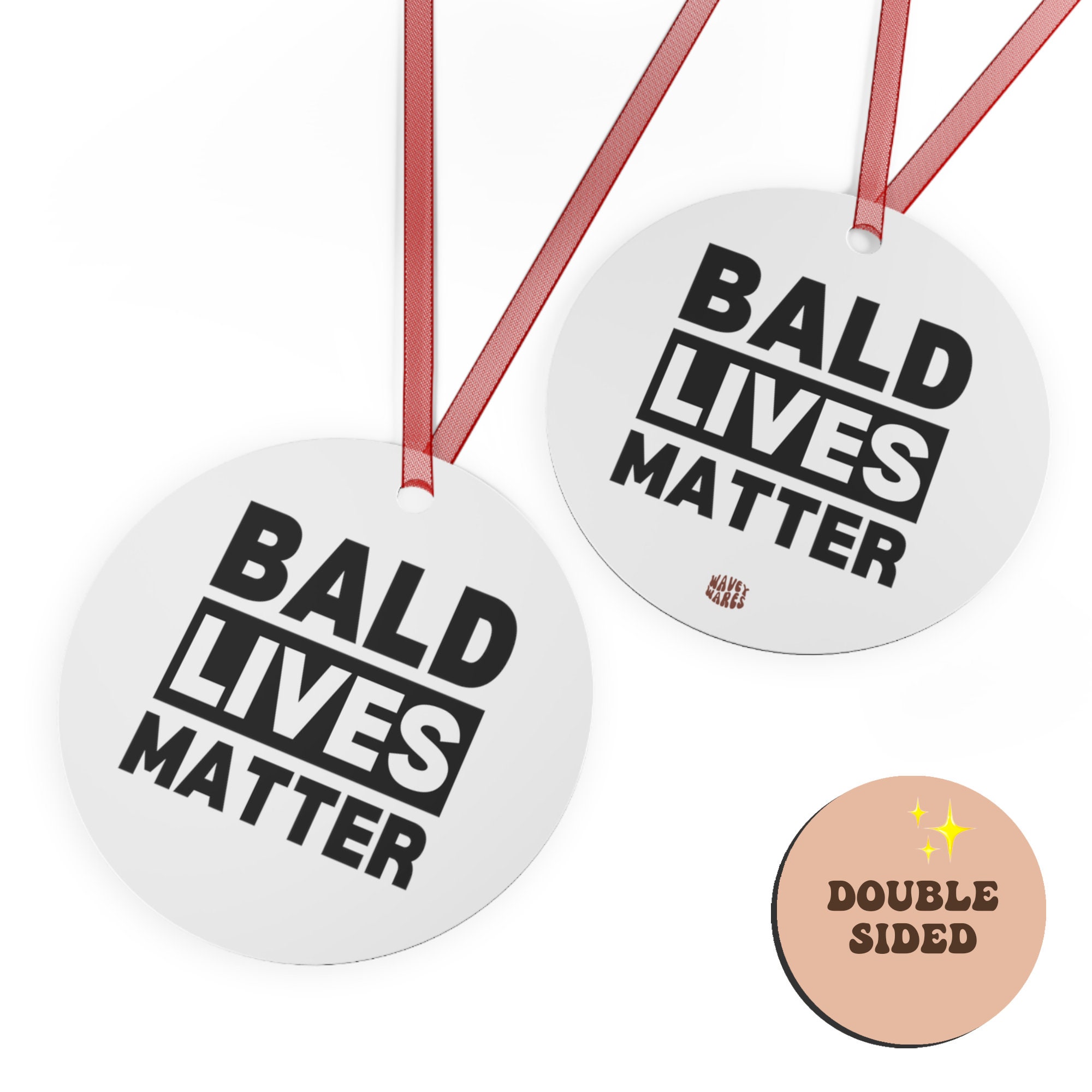 Gift Base Tazza Divertente 295ml 'Bald Lives Matter' - Regalo Per Calvi, Papà, Nonno