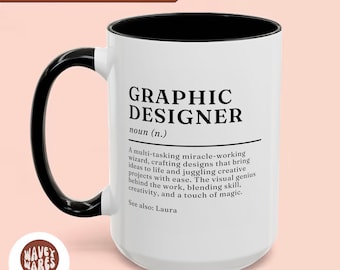 Graphic Designer Gifts, Graphic Designer Dictionary Definition Mug, Graphic Designer Coffee Cup Artist Gift, Gift for Graphic Designer