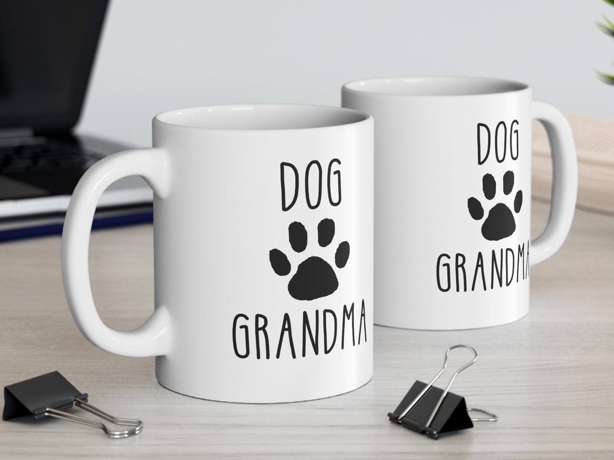 Dog Grandma Gift Dog Grandma Mug Dog Mug Dog Gift Grandma Etsy