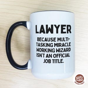 Personalized Lawyer Gift, Solicitor Gift, Custom Lawyer Coffee Mug, Law Student Mug, Law School Mug, Bar Exam Graduation, Funny Lawyer Cup