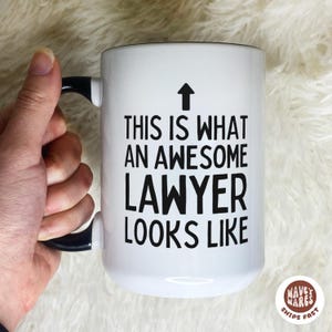 Awesome Lawyer Mug, Lawyer Coffee Mug, Law Student Mug, Tears Mug, Law School Mug, Bar Exam Graduation, Coffee Cup, Funny Lawyer Coffee Mug