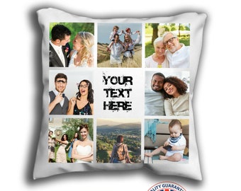 Photo pillowcase | Etsy Personalised Pillow Case Collage