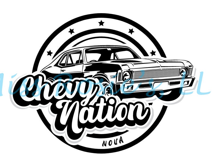 Chevy Nova SVG