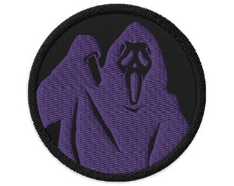 Toppe ricamate Scream