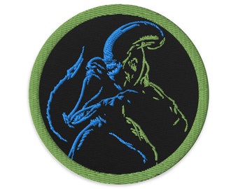 Alien Embroidered patches