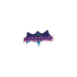 Ghostface Bat Bubble-free stickers