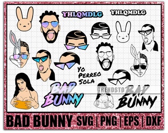 Download Bad Bunny Svg Etsy