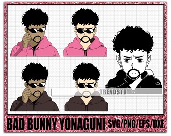 Free Free Bad Bunny Anime Svg 332 SVG PNG EPS DXF File