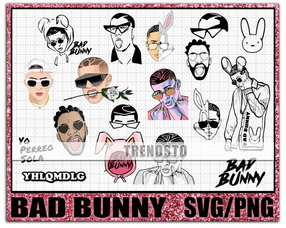 Free Free Bad Bunny Yhlqmdlg Svg 220 SVG PNG EPS DXF File