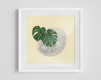 Lush Luna — Northern Hemisphere — Fine Art Print