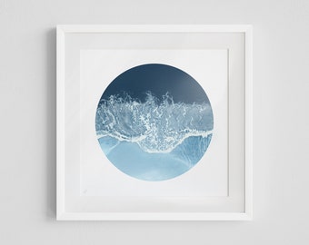 Moody Ocean — Swash Zone — Fine Art Print