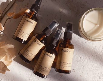 All Natural Room and Linen Spray | 2 Oz Fine Mist | Home Fragrance | Air Freshener