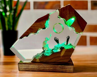 Gollum Night Lights, Home Gift, Personalized Birthday Gifts Christmas Gift