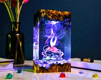 Hornet USB Lightbox Light Lamp Frame - Hollow Knight Silksong