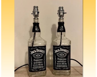 Dragon Jack Daniels bottle lamp 