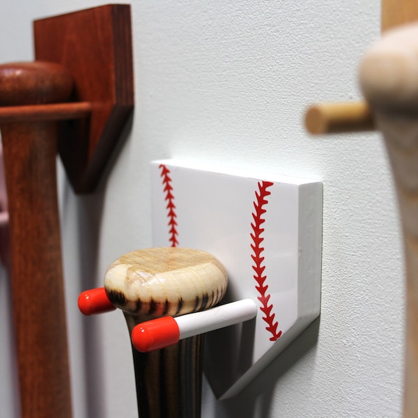 Baseball Bat Holder Etsy