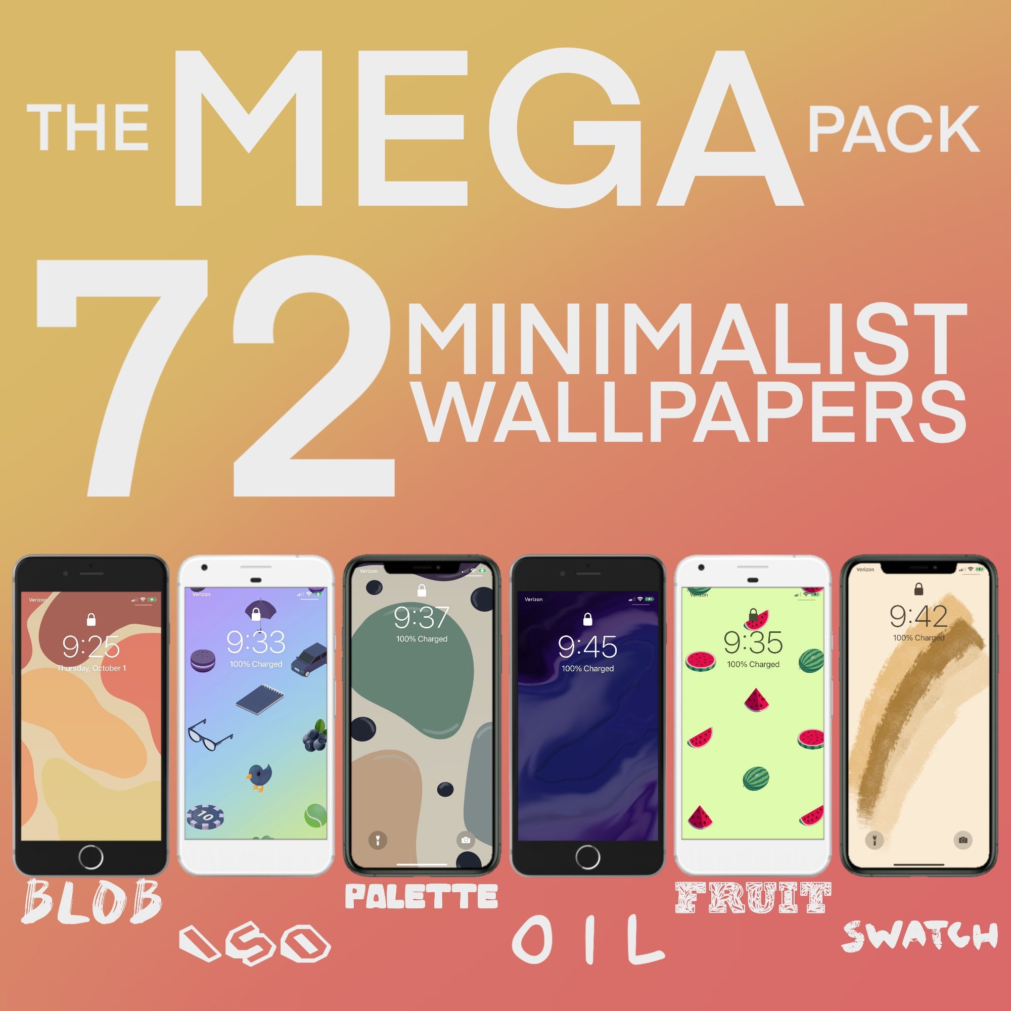 72 Minimalist Phone Wallpapers The Mega Pack Aesthetic Etsy Australia