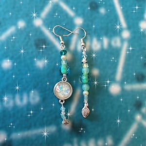 Genshin Inpact Anemo Vision Earrings