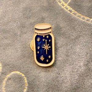 Stardust Jar Enamel Pin