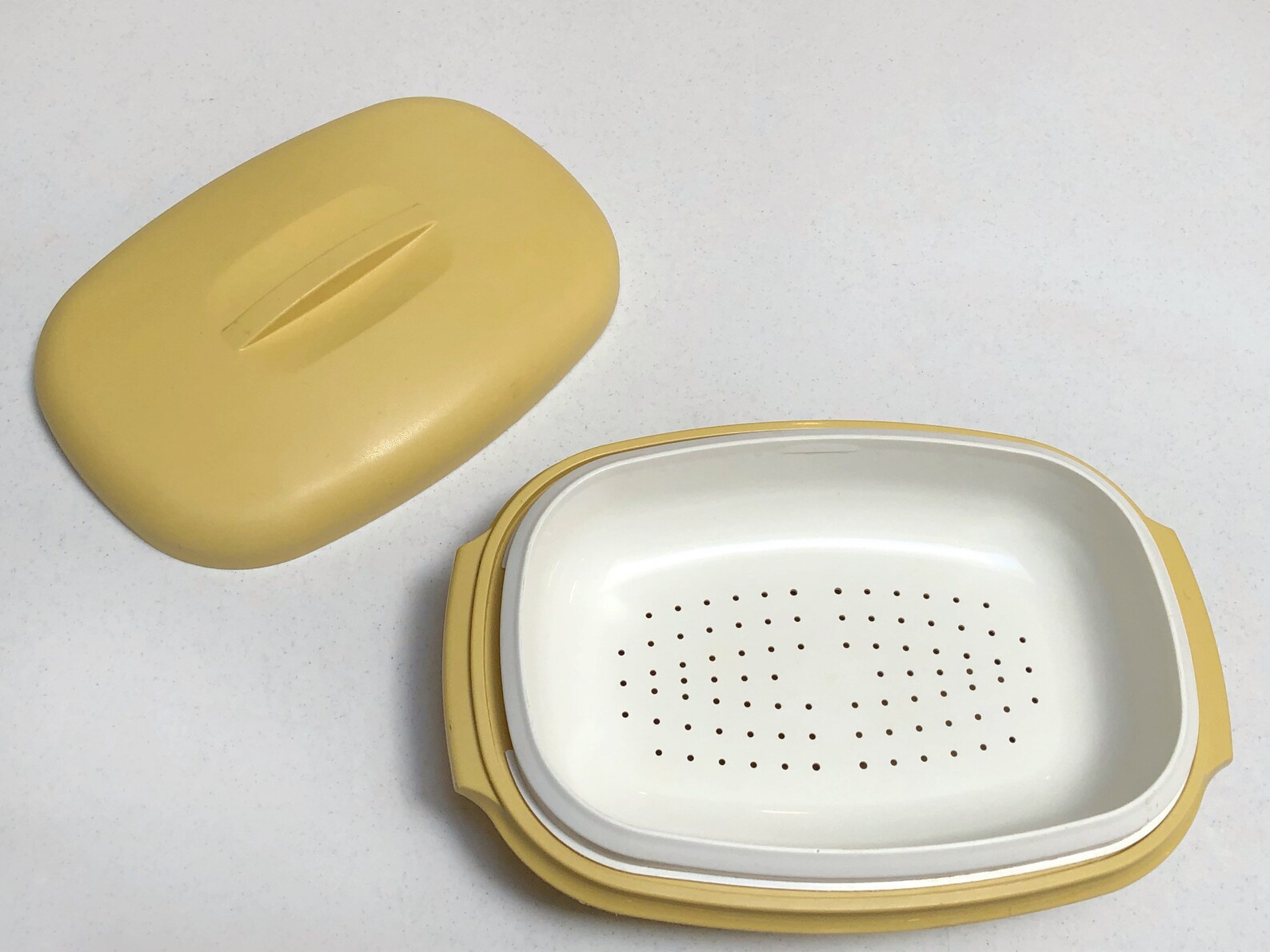Vintage Tupperware Vegetable Steamer Etsy