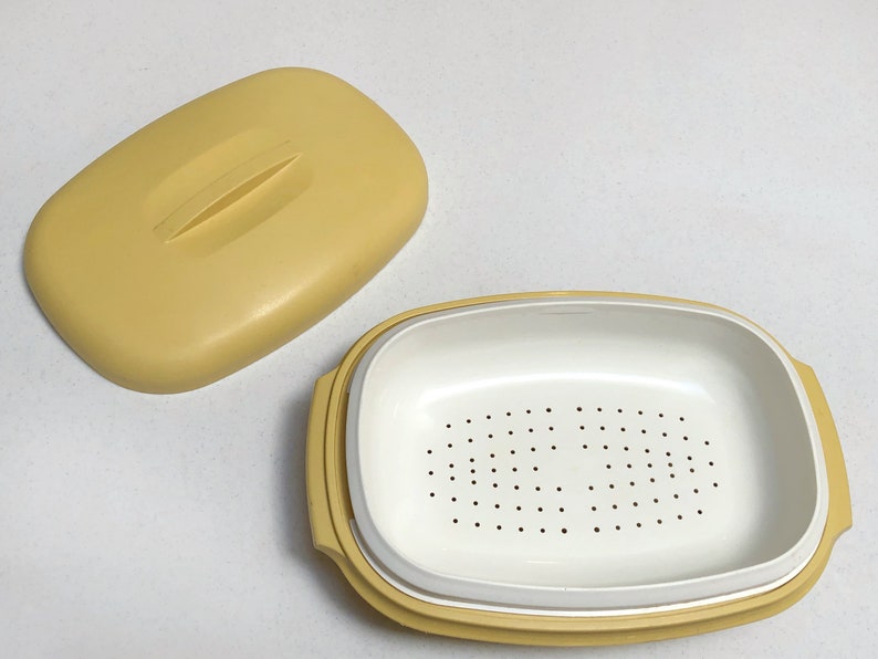 Vintage Tupperware Vegetable Steamer Etsy
