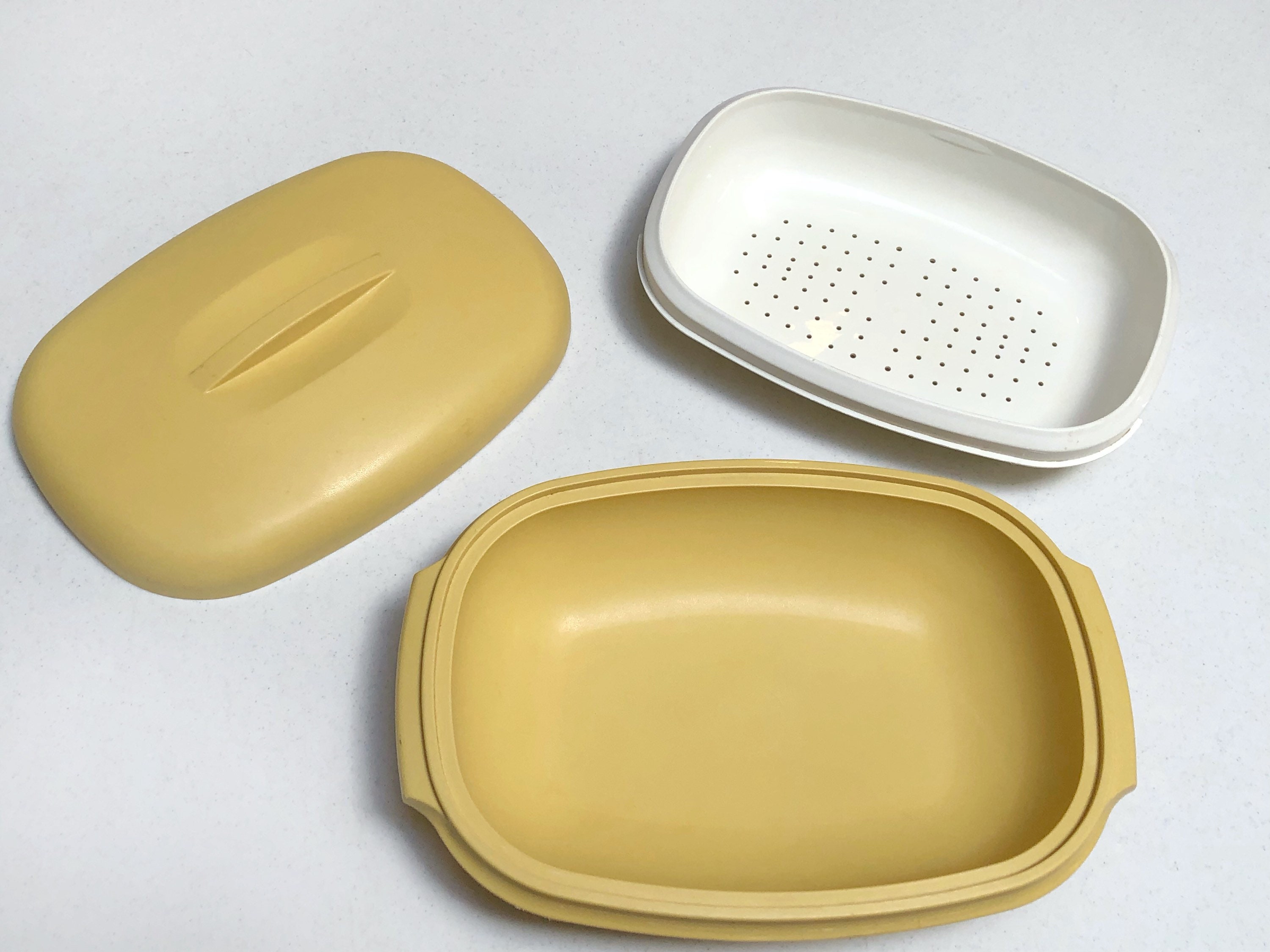 Vintage Tupperware Vegetable Steamer Etsy