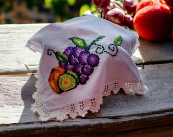 Cross Stitch Tortilla Warmer