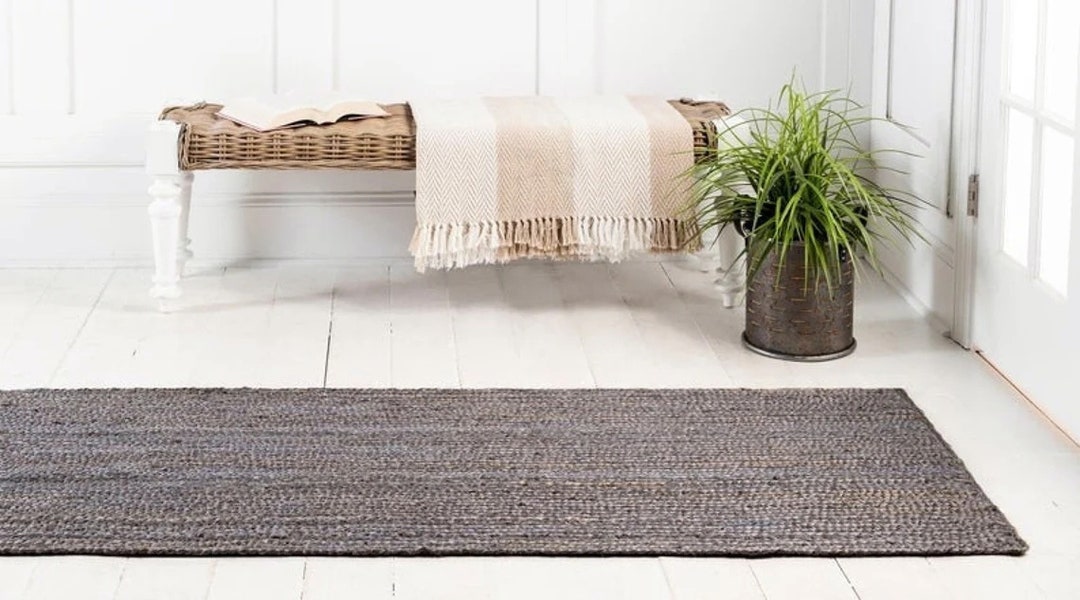 Jute Braided Rugs Gray Jute Rugs Large Area Jute Rugsjute Runnerjute