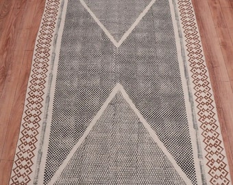 Alfombra de algodón con estampado de bloques de mano Dhurrie, alfombra boho india, alfombras para sala de estar, alfombra al aire libre, alfombra de cocina, alfombra Navajo Kilim 8x10, alfombra de 9x12 pies