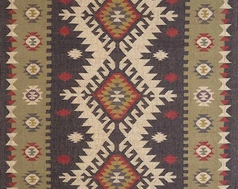 Handmade Navajo Kilim Rug, Aztec Rug, Accent Rug, Outdoor Rug/Indoor Rug, Living/Dinning Room 4X6 Ft Wool Jute Kilim Rug, Indian Dhurrie Rug