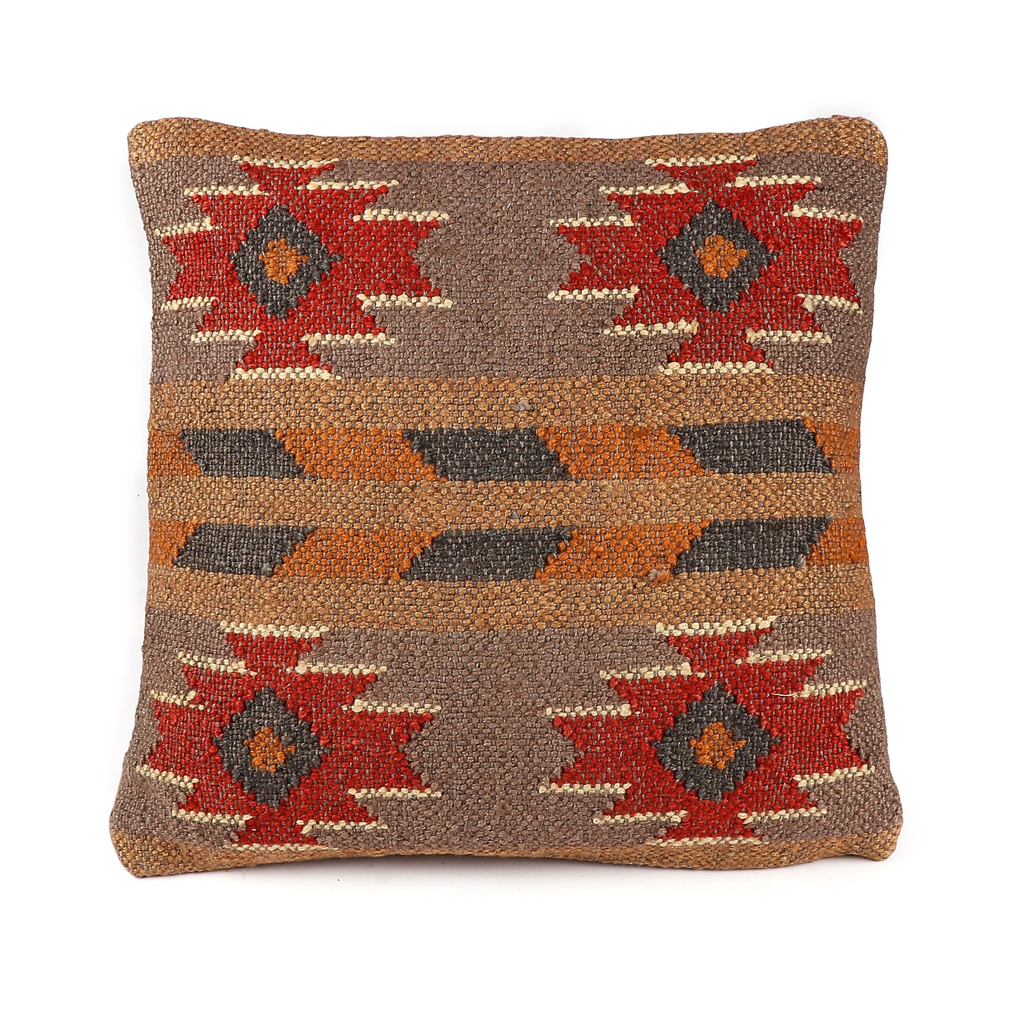 4 Set Handmade Jute Cushion Cover Vintage Cushion Handwoven Etsy