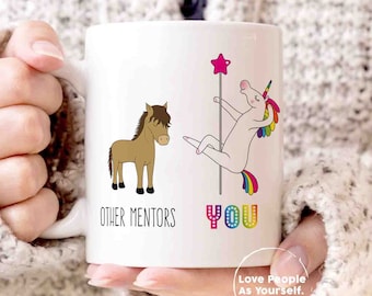 Grappige mentor cadeau, mentor mok, mentor cup, grappige mentor cadeau voor haar, mentor dank u mentor waardering mentor cadeau idee beste mentor cadeau
