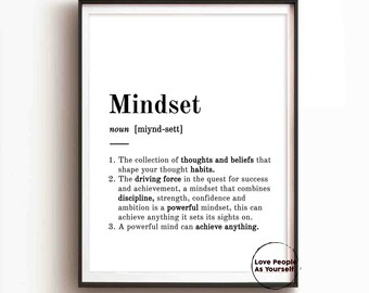 Begriff Definition Print, Büro Wandkunst, Home Office, Inspirierende Zitat Drucke, Home Dekor, Motivationsdrucke, Home Office Dekor, Boss