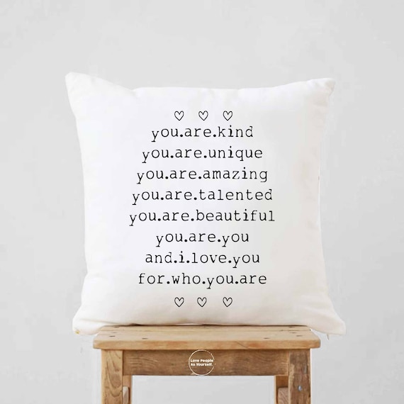 Best friend pillow personalized friendship cushion custom Etsy