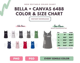 Jersey Tank Top Mockup Bundle Bella Canvas 6488 Green Pink Blue Navy Women/'s Vest T-Shirt Mockup Summer Gym Fitness Vol 1