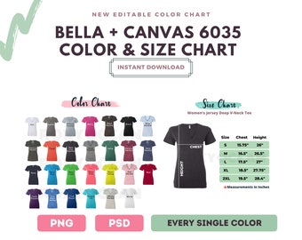 Download Bella Canvas 6035 Etsy