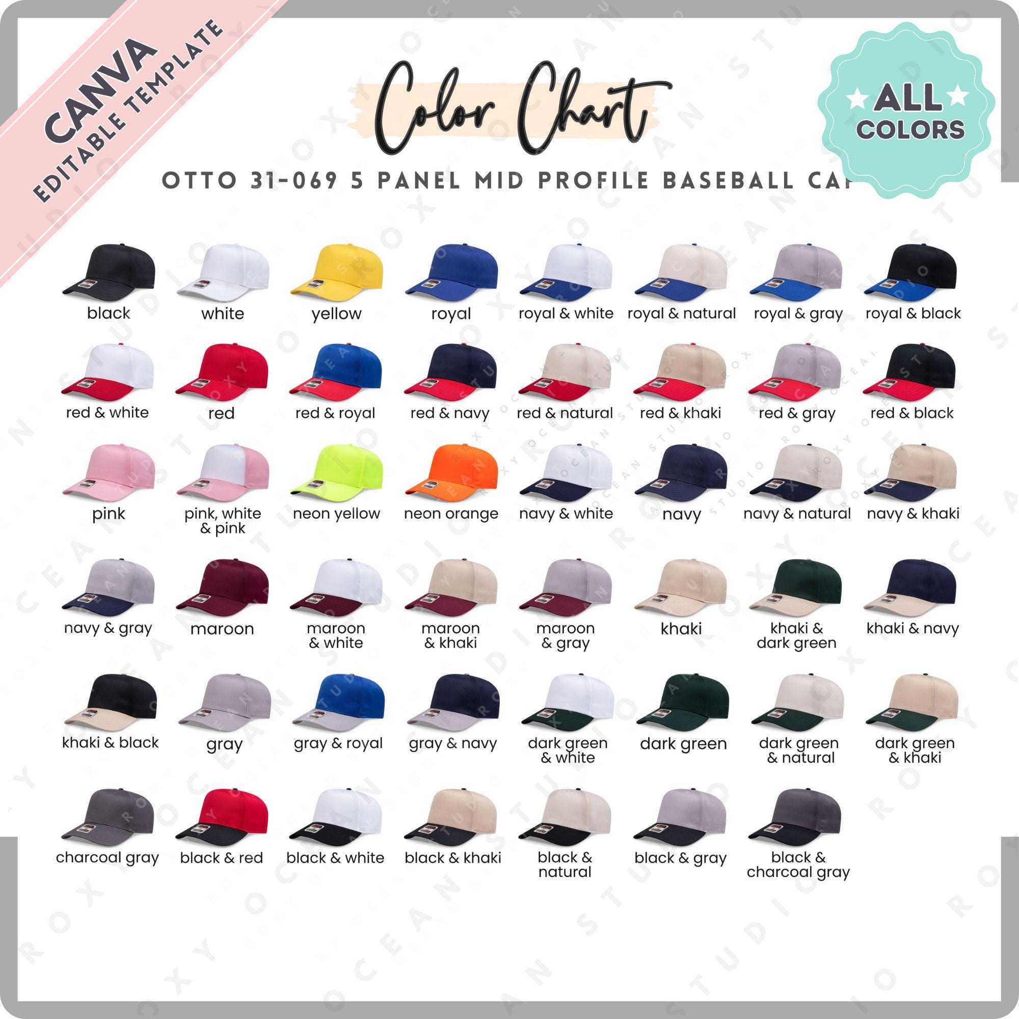 069 Color Code Otto 31-069 Color Chart | EDITABLE Canva Template | Otto 5 Panel Mid ...