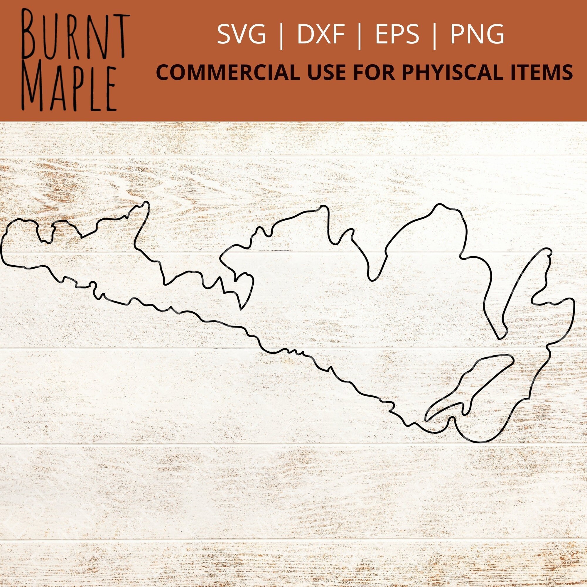 Manitoulin Island Outline SVG Ontario SVG Island SVG Etsy Canada