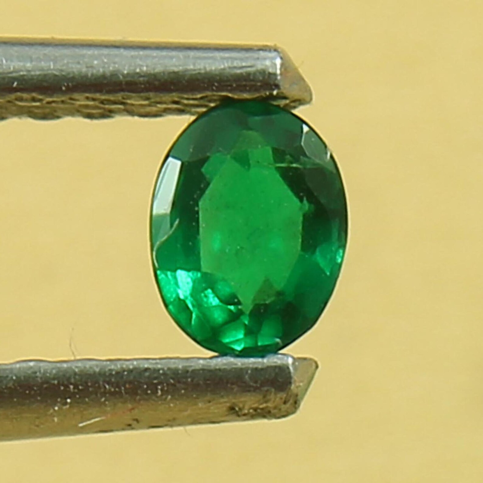 3x4mm Natural Emerald Faceted Oval Gemstone Loose Emerald Oval Etsy