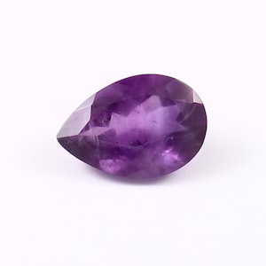 19.50x13.70 MM Natural Purple Amethyst Pear Shape Loose Gemstone Lot , Natural Gemstones AAA+ Quality jewelry making