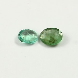 Natural Colombian Emerald Faceted oval Cut Best Quality Loose Colombian emerald oval Gemstone jewelry making