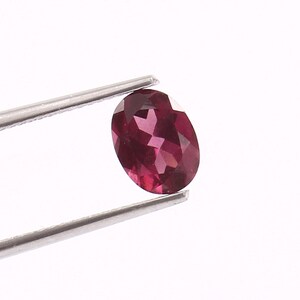 AAA Rhodolite garnet oval cut faceted 6x8MM Natural red Rhodolite garnet oval cut faceted calibrated size loose gemstone