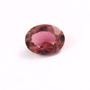 Pink Tourmaline Oval Faceted Loose Gemstone Tourmaline 12x16mm oval faceted Loose Gemstone for Jewelry making Tourmaline stone Oval