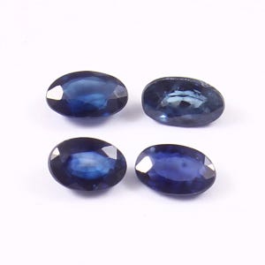 Blue Sapphire Oval Cut faceted 2.70x4.40mm Loose Gemstone Oval Shape natural sapphire AAA quality for jewelry making