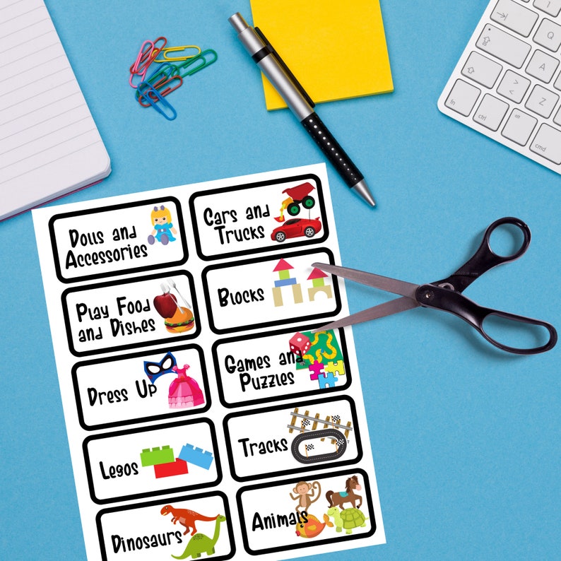 Toy Bin Labels Printable Toy Labels Toy Labels Labels for | Etsy