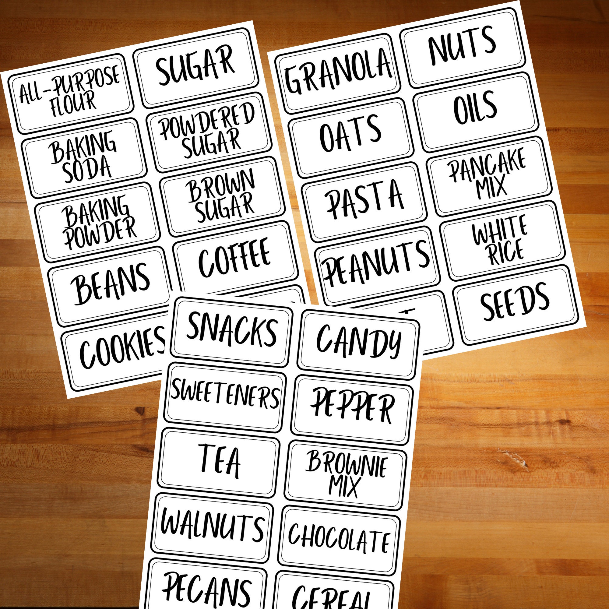Kitchen Labels Printable Kitchen Labels Kitchen Labels for Etsy Kitchen Labels Printable Kitchen Labels Kitchen Labels for Etsy