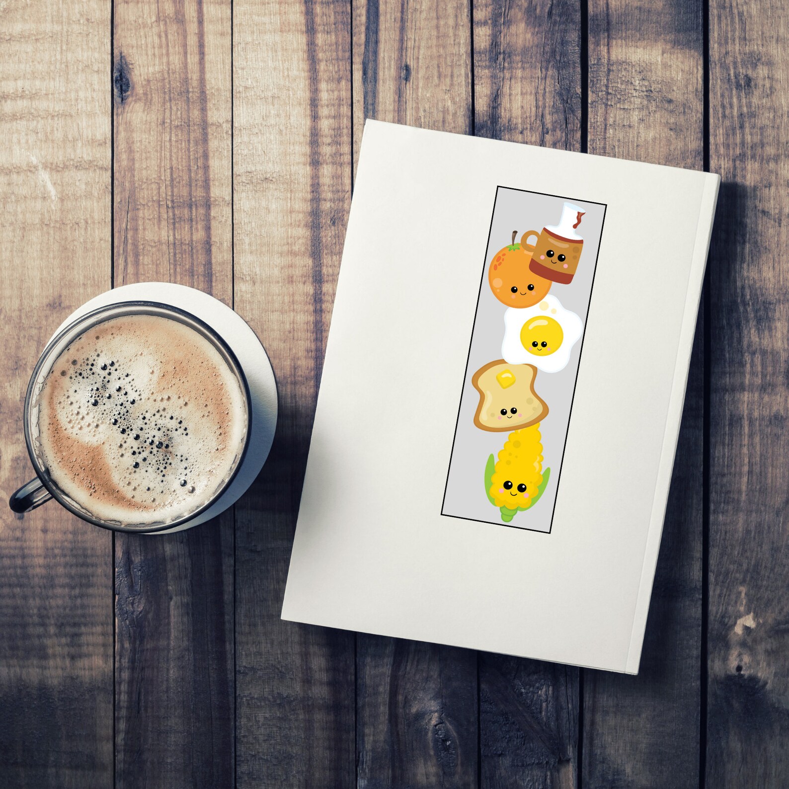 Food Themed Bookmarks Cute Food Bookmark Food Bookmarks | Etsy